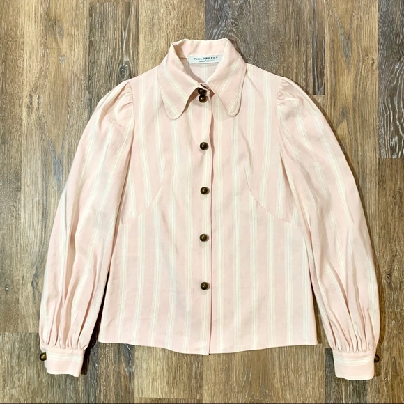 Philosophy di Lorenzo Serafini Tops - Philosophy di Lorenzo Serafini Long Sleeve Blouse